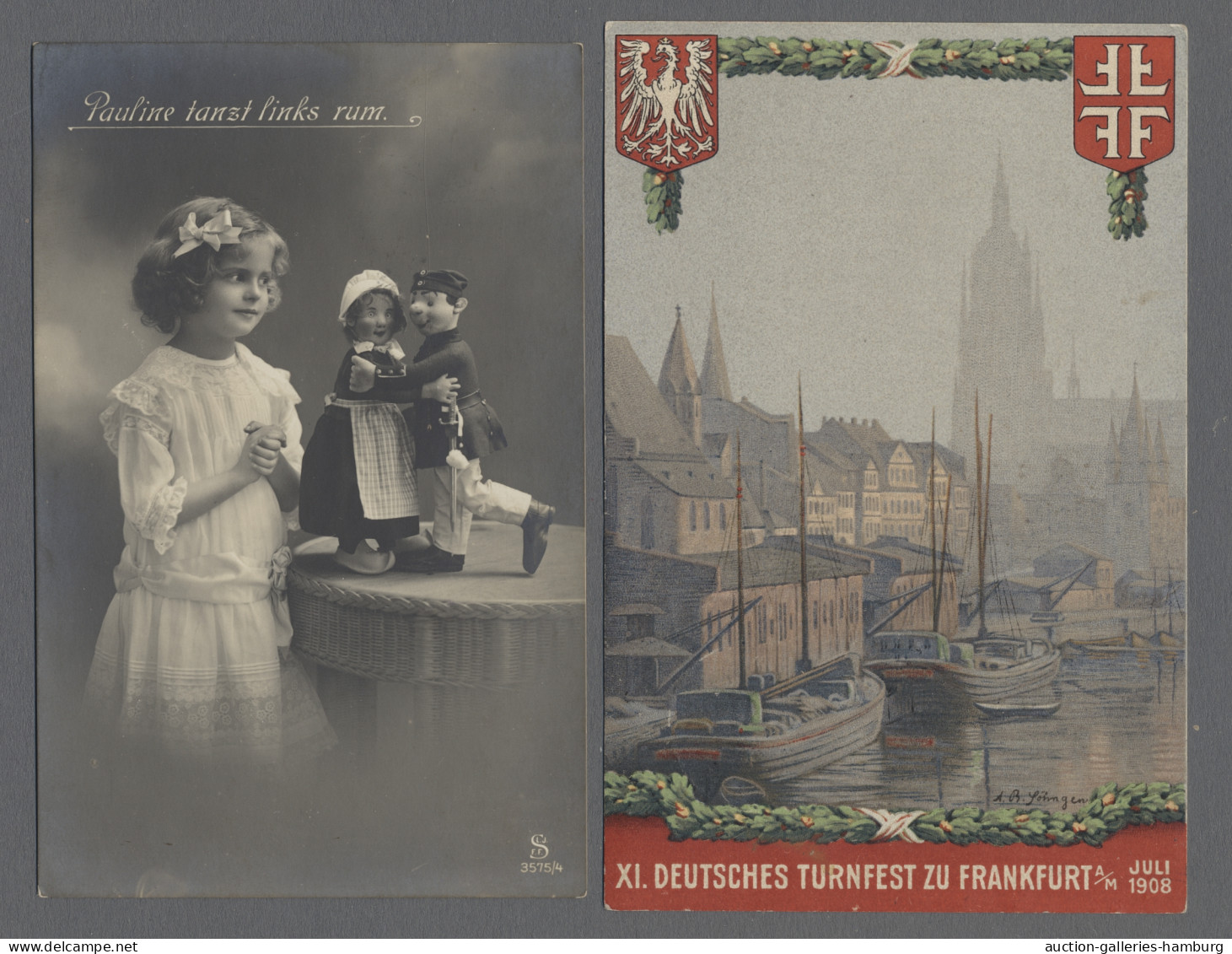 AK Ansichtskarten: Motive: 1900-1945 (ca.), Partie Von über 80 Motiv-Ansichtskarten - Autres & Non Classés
