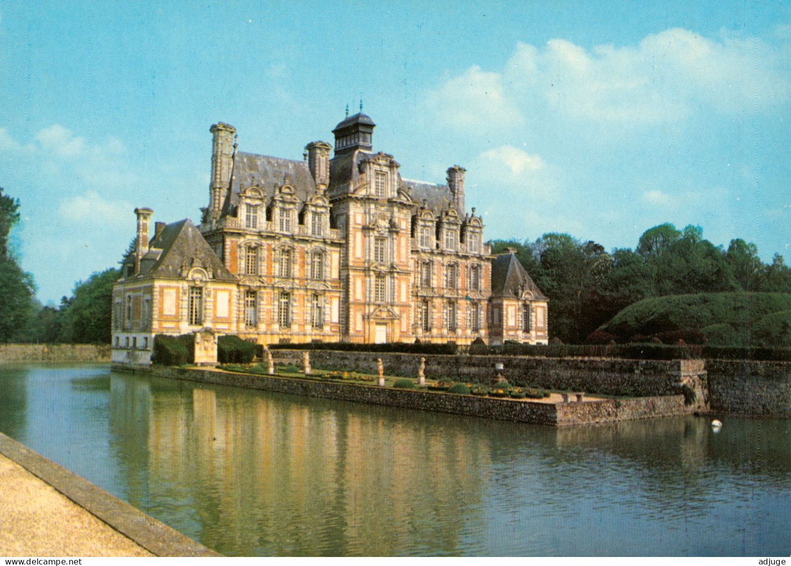 CPM* 27 - BEAUMESNIL - Son Château Du XVIIème S. - Ed. Kettler, Rouen - 2 Scans - Beaumesnil