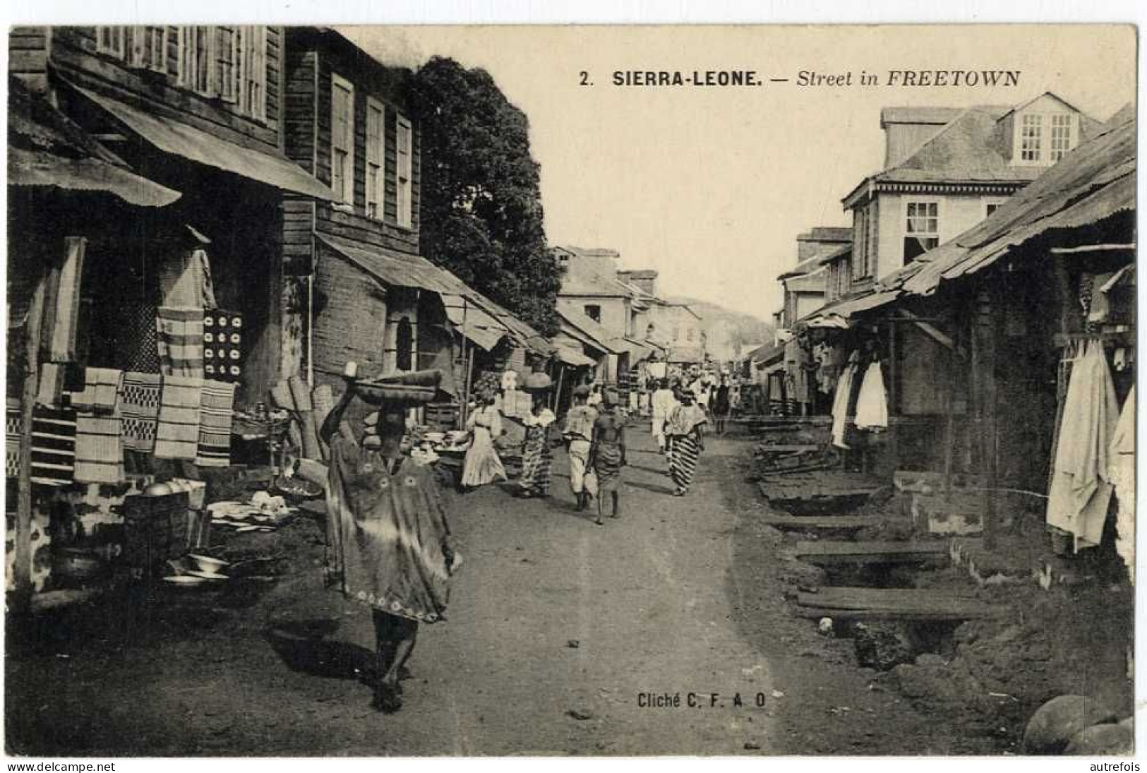 SIERRA LEONE  STREET IN FREETOWN - Sierra Leone