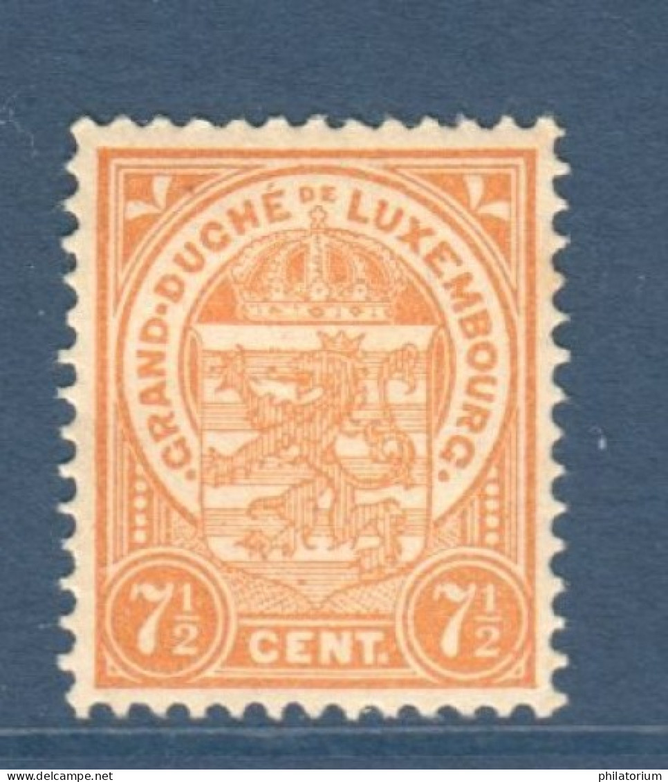 Luxembourg, Yv 94, Mi 107, **, - 1907-24 Ecusson