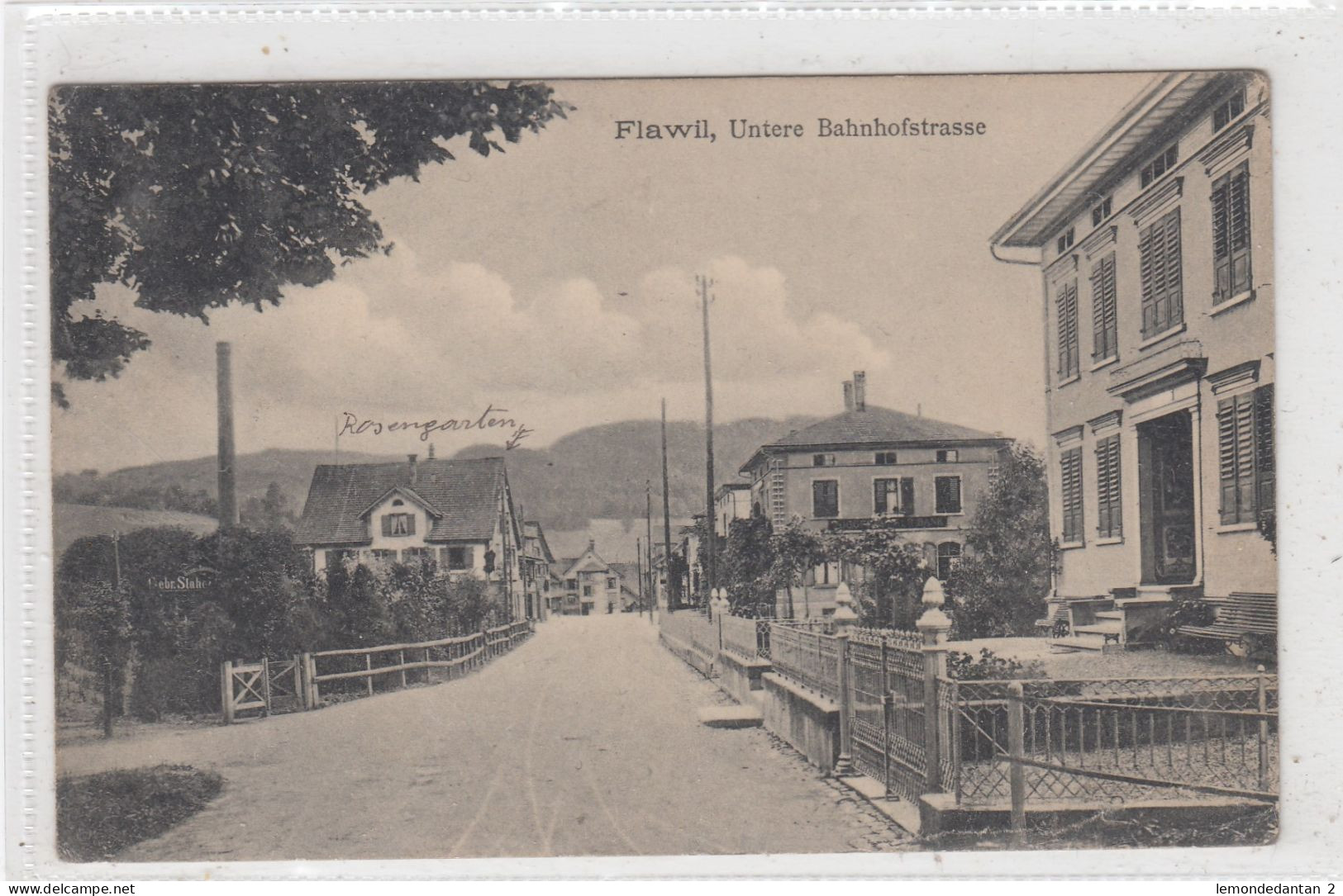 Flawil, Untere Bahnhofstrasse. * - Flawil