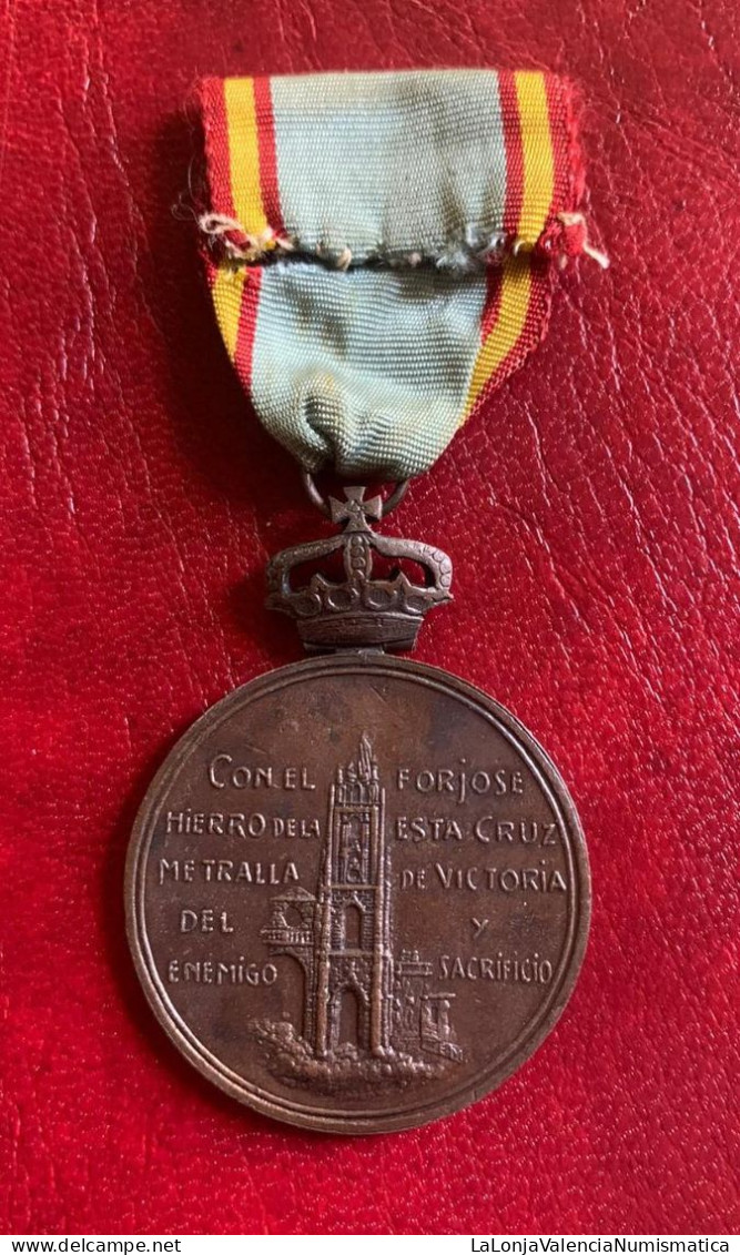 Medalla 1936 - 1397 Defensa De Oviedo Pg. 886 - Autres & Non Classés