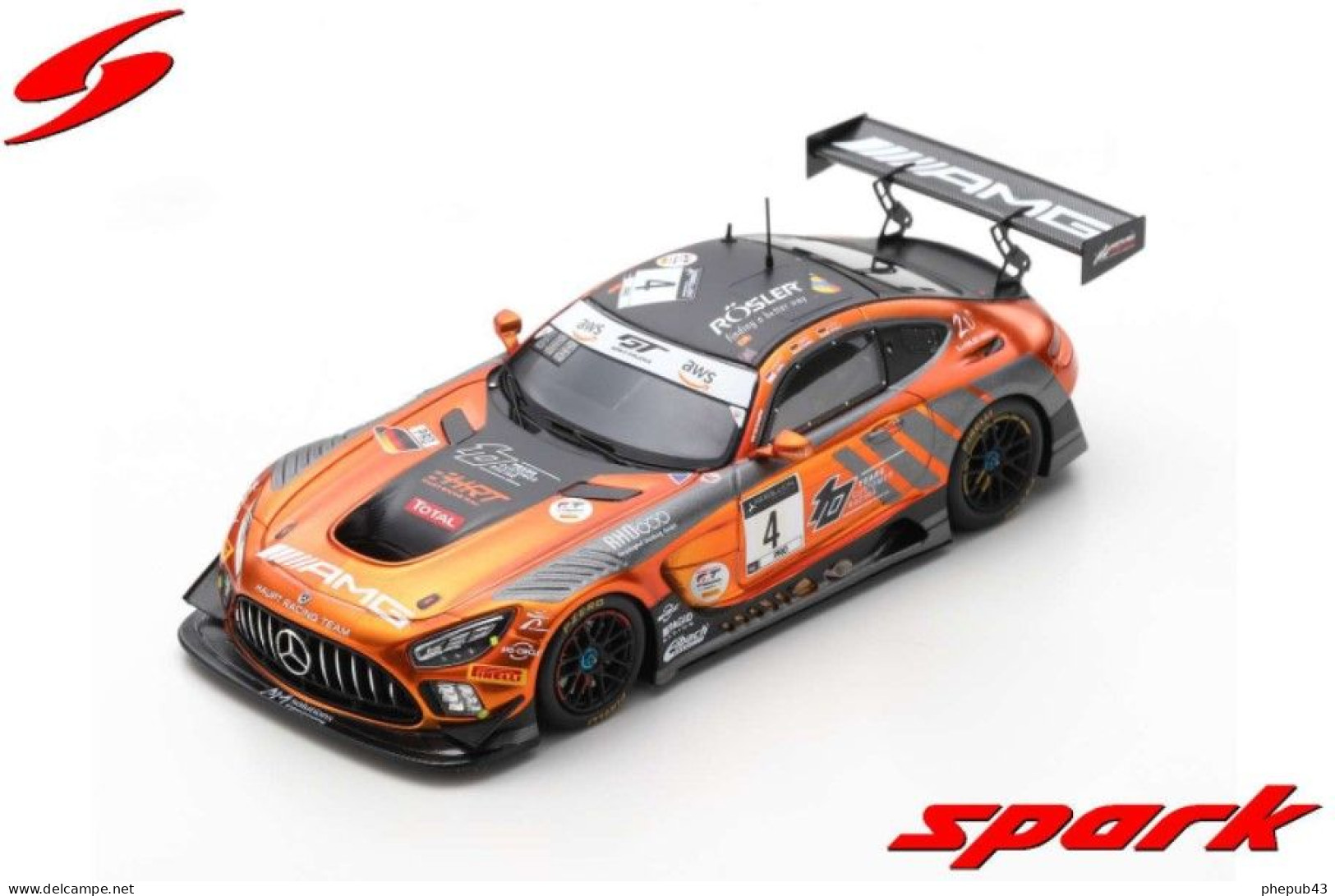 Mercedes-AMG GT3 - Mercedes-AMG Team HRT - 7th 24h Spa 2020 #4 - M. Engel/L. Stolz/V. Abril - Spark - Spark