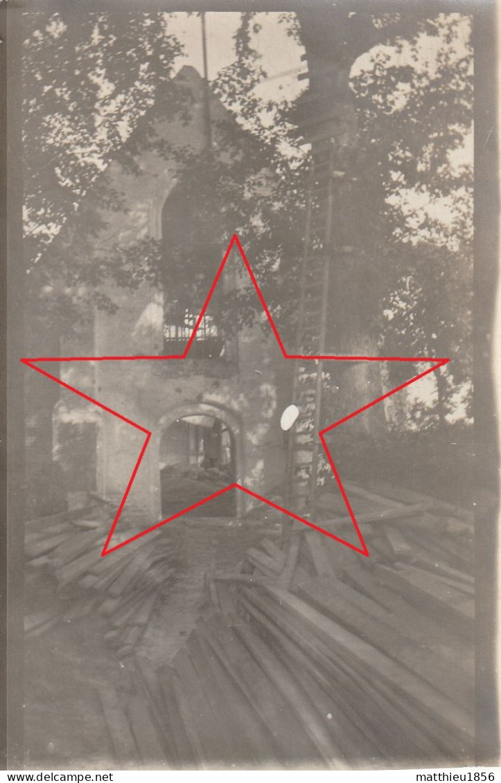 Photo 1916 SINT-JACOBSKAPELLE (Saint-Jacques-Capelle, Diksmuide) - L'église (A252, Ww1, Wk 1) - Diksmuide