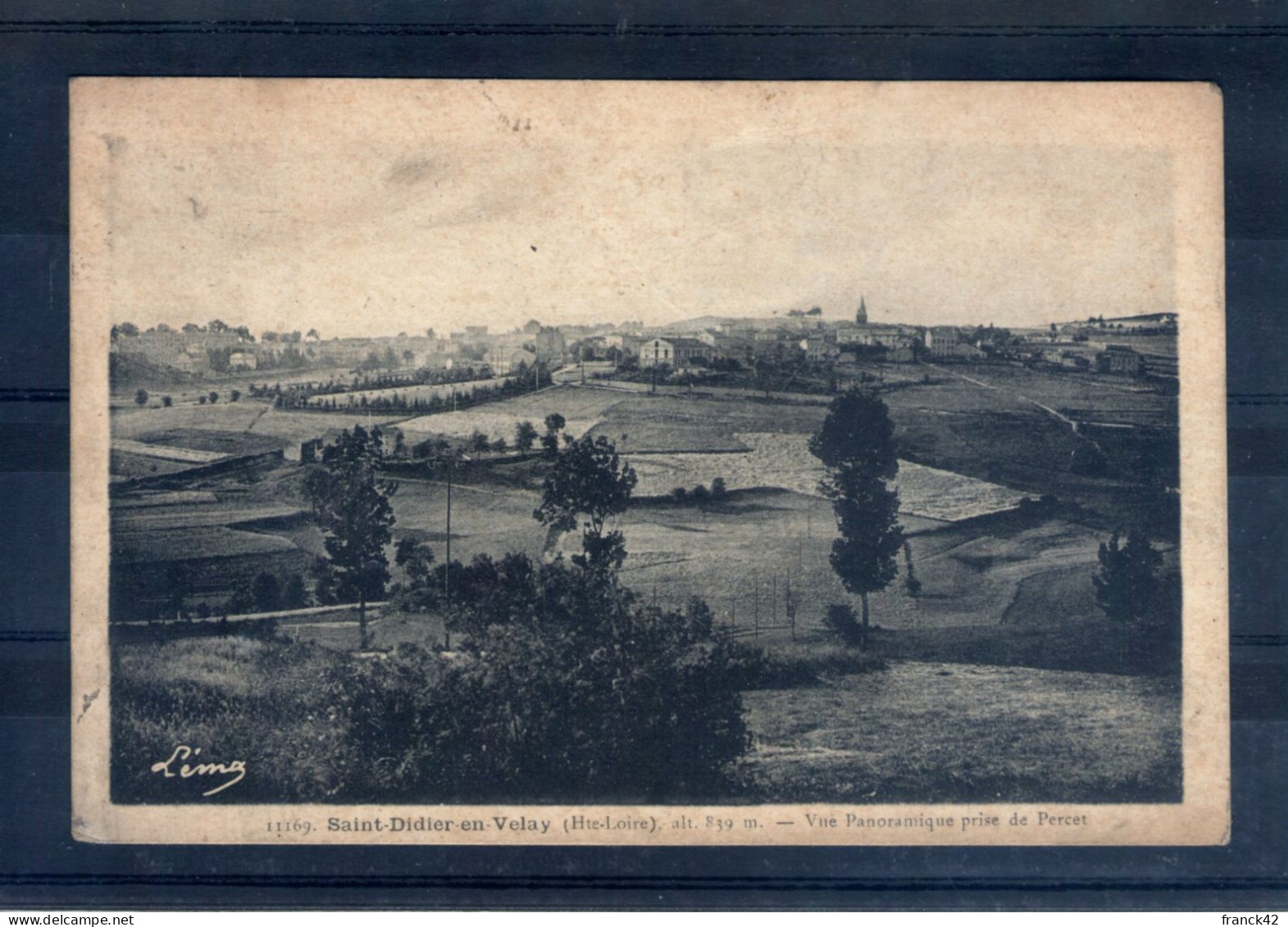 43. Saint Didier En Velay. Vue Panoramique Prise De Percet - Saint Didier En Velay