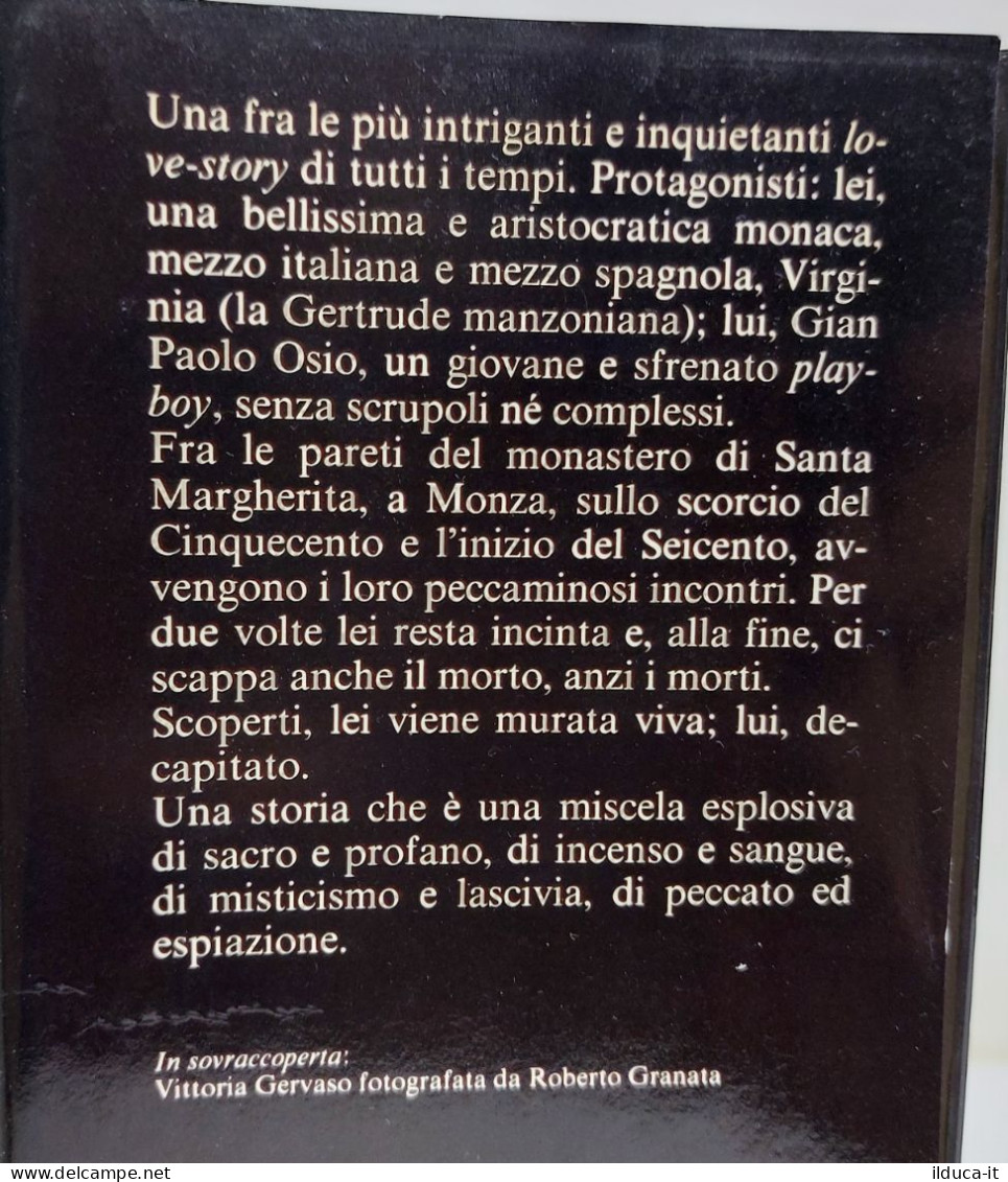 I116842 Roberto Gervaso - La Monaca Di Monza - Bompiani 1984 - Novelle, Racconti