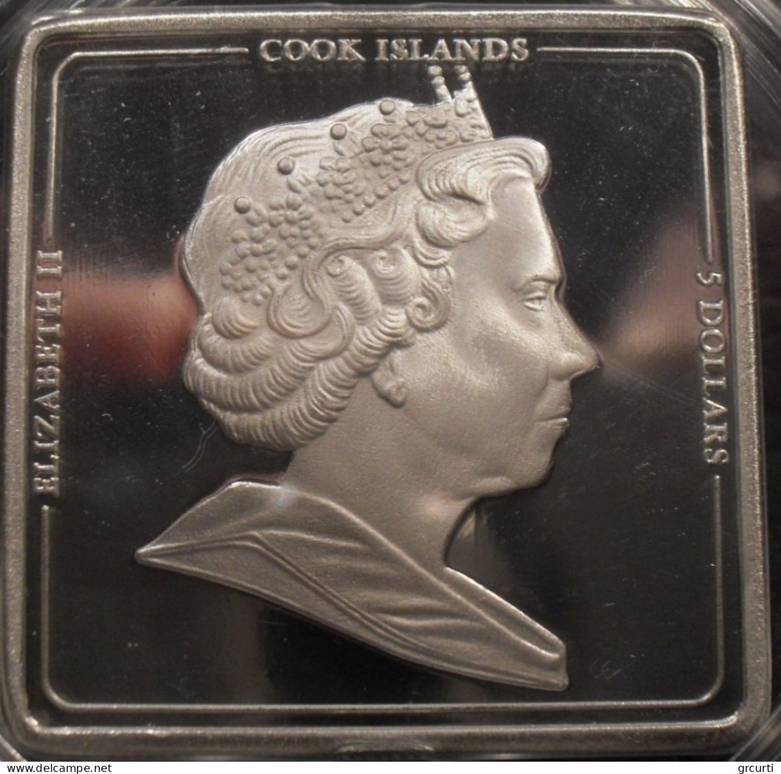 Isole Cook - 5 Dollari 2006 - Papa Benedetto XVI - KM# 562 - Cook Islands