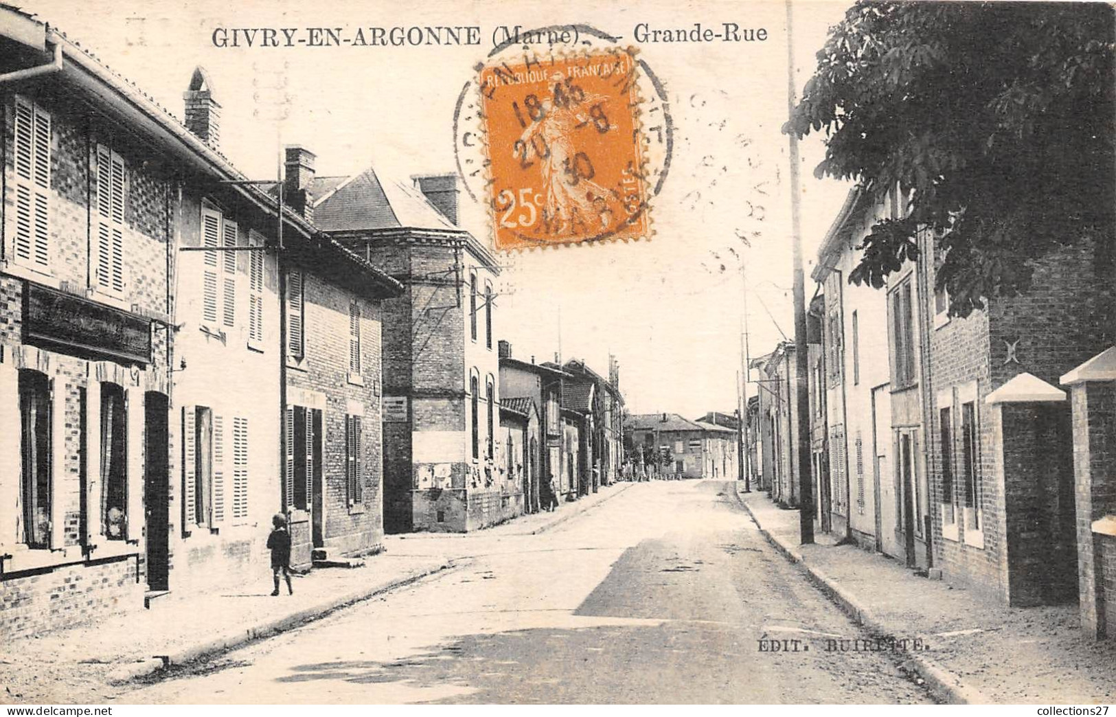 51-GIVRY-EN-ARGONNE- GRANDE RUE - Givry En Argonne