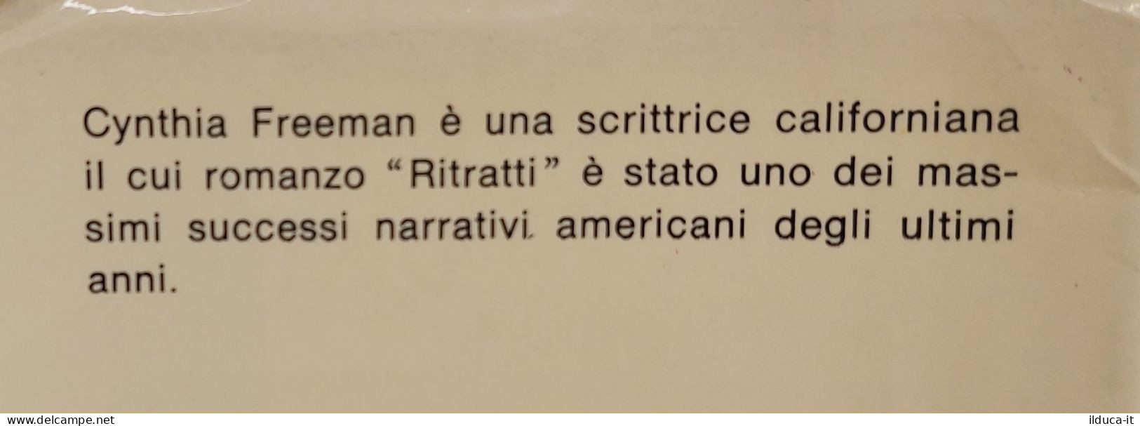 I116843 Cynthia Freeman - Ritratti - Mondadori 1981 - Tales & Short Stories
