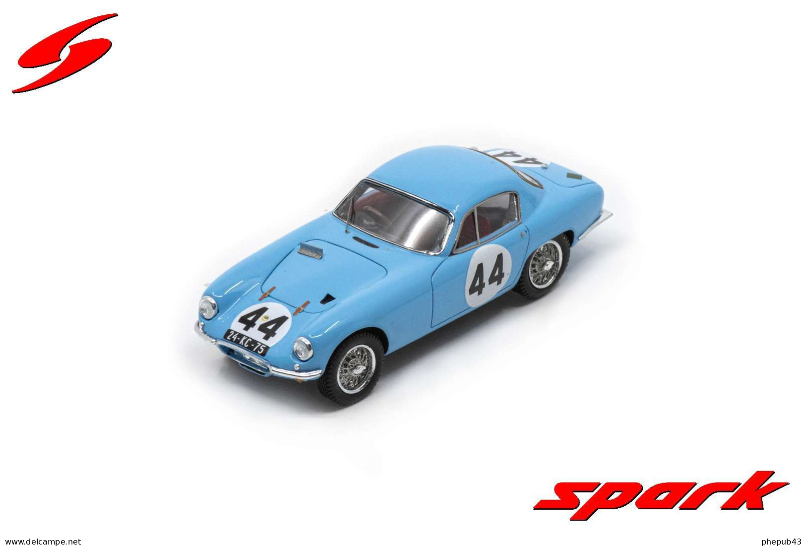 Lotus Elite - 13th 24h Le Mans 1960 #44 - R. Masson/C. Laurent - Spark - Spark