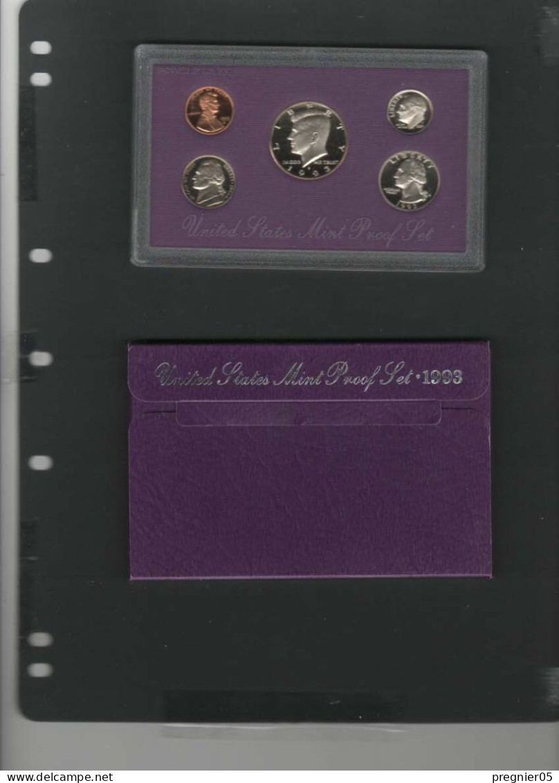 USA - Coffret Pièces Proof Set Série 1993 - Proof Sets