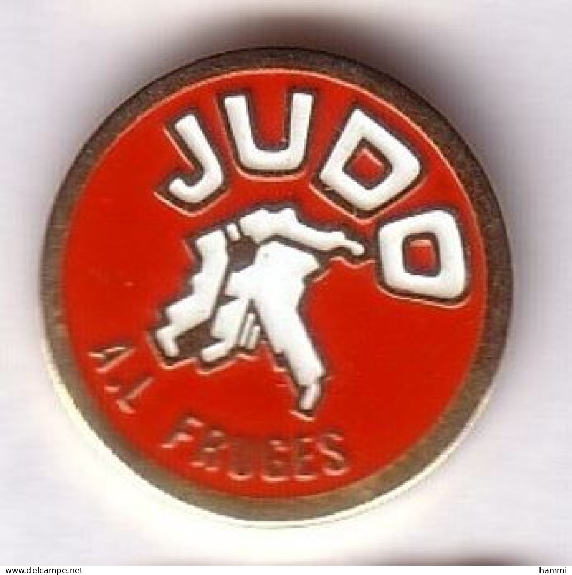 C74 Pin's JUDO AL FRUGES Pas De Calais Achat Immédiat - Judo