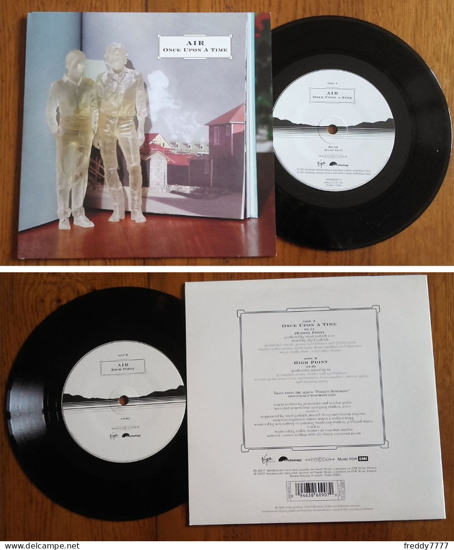 RARE SP 45t RPM (7") AIR «Once Upon A Time» (2007) - Ediciones De Colección