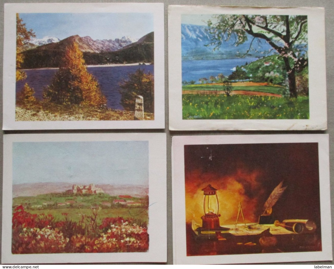 ISRAEL SHANA TOVA NEW YEAR MOUTH FOOT PAINTER ARTIST LOT CARTE CARD KARTE TARJETA BIGLIETTO CARTAO KARTKA POSTCARD - Neujahr