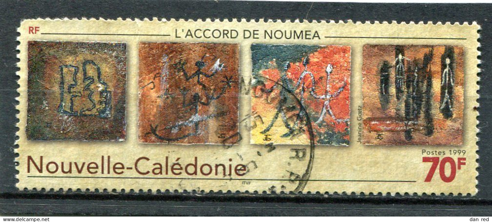 NOUVELLE CALEDONIE  N°  805  (Y&T)  (Oblitéré) - Gebruikt