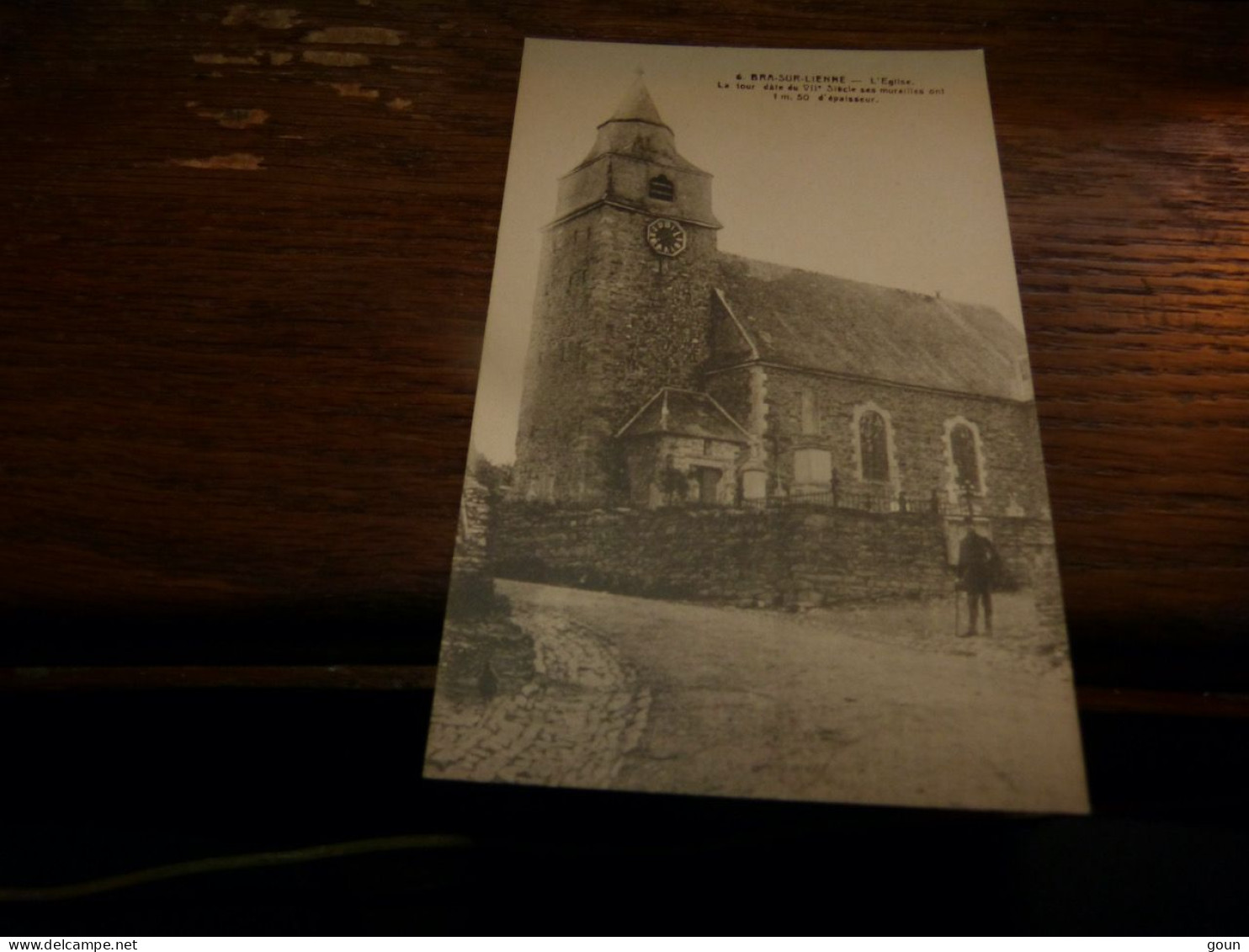 BC14-48  Cpa Lierneux Bra Sur Lienne L'église - Lierneux