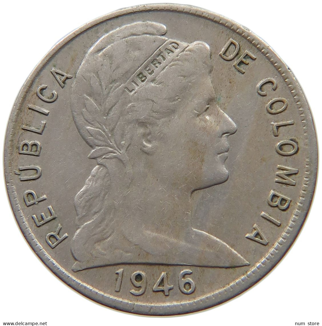 COLOMBIA 5 CENTAVOS 1946 #c011 0655 - Colombia