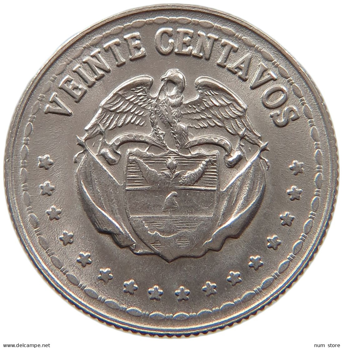 COLOMBIA 20 CENTAVOS 1956 #c063 0395 - Colombie