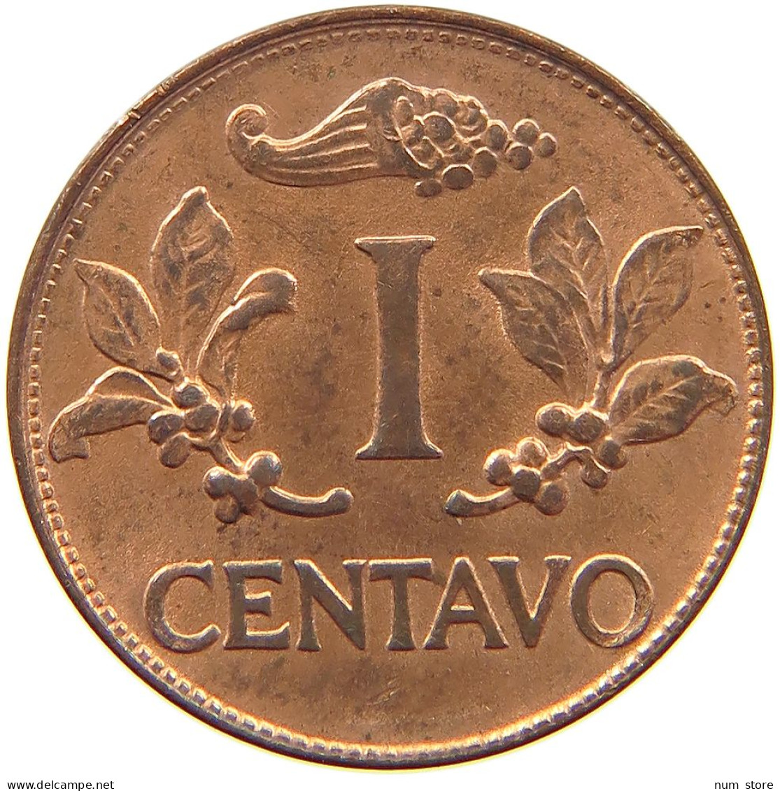 COLOMBIA 1 CENTAVO 1969 TOP #s055 0203 - Colombie