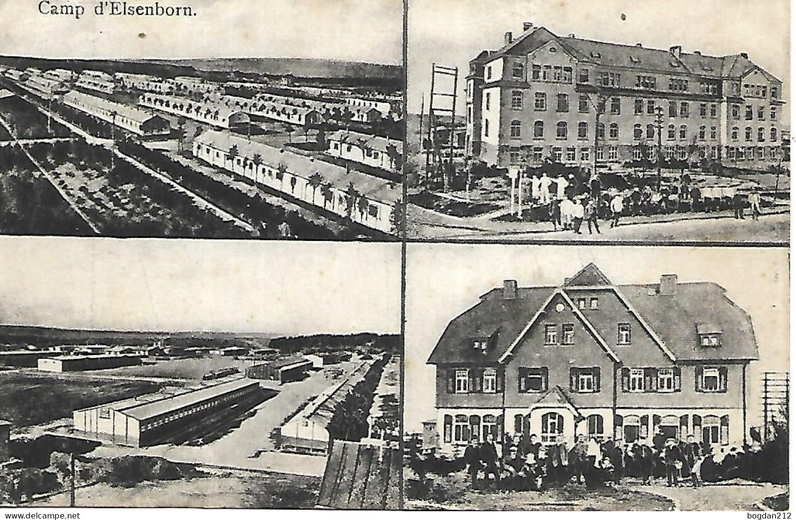 1942 - ELSENBORN , Gute Zustand, 2 Scan - Elsenborn (camp)