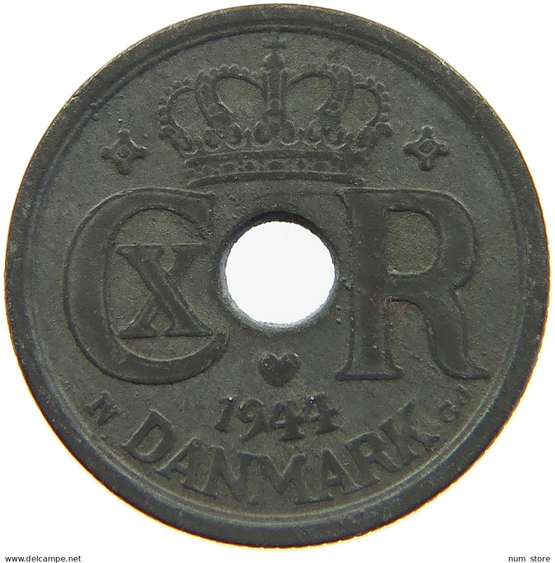 DENMARK 10 ORE 1944 #c017 0111 - Denemarken