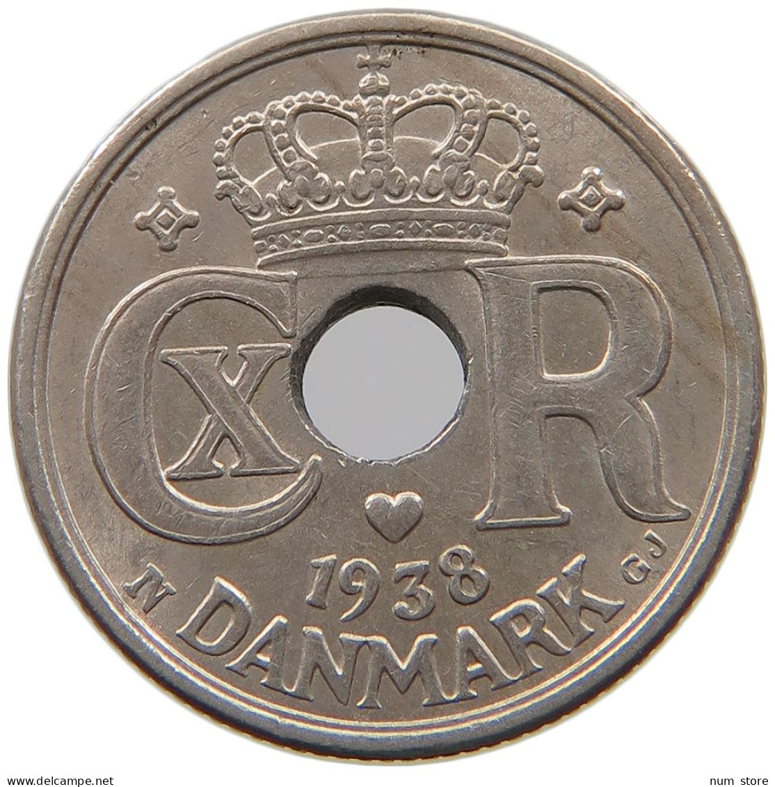 DENMARK 10 ORE 1938 #a034 0959 - Denemarken
