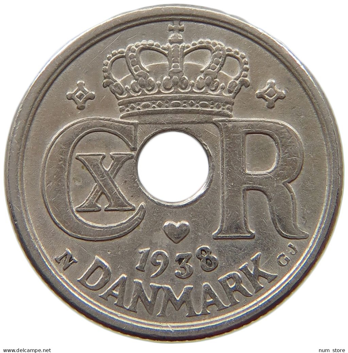 DENMARK 10 ORE 1938 #a018 0607 - Denemarken