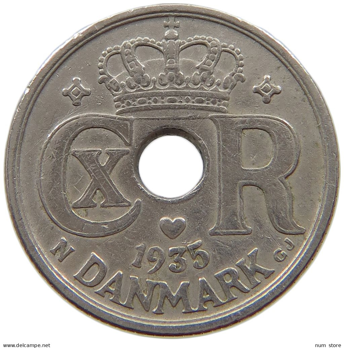 DENMARK 10 ORE 1935 #a017 0661 - Denemarken