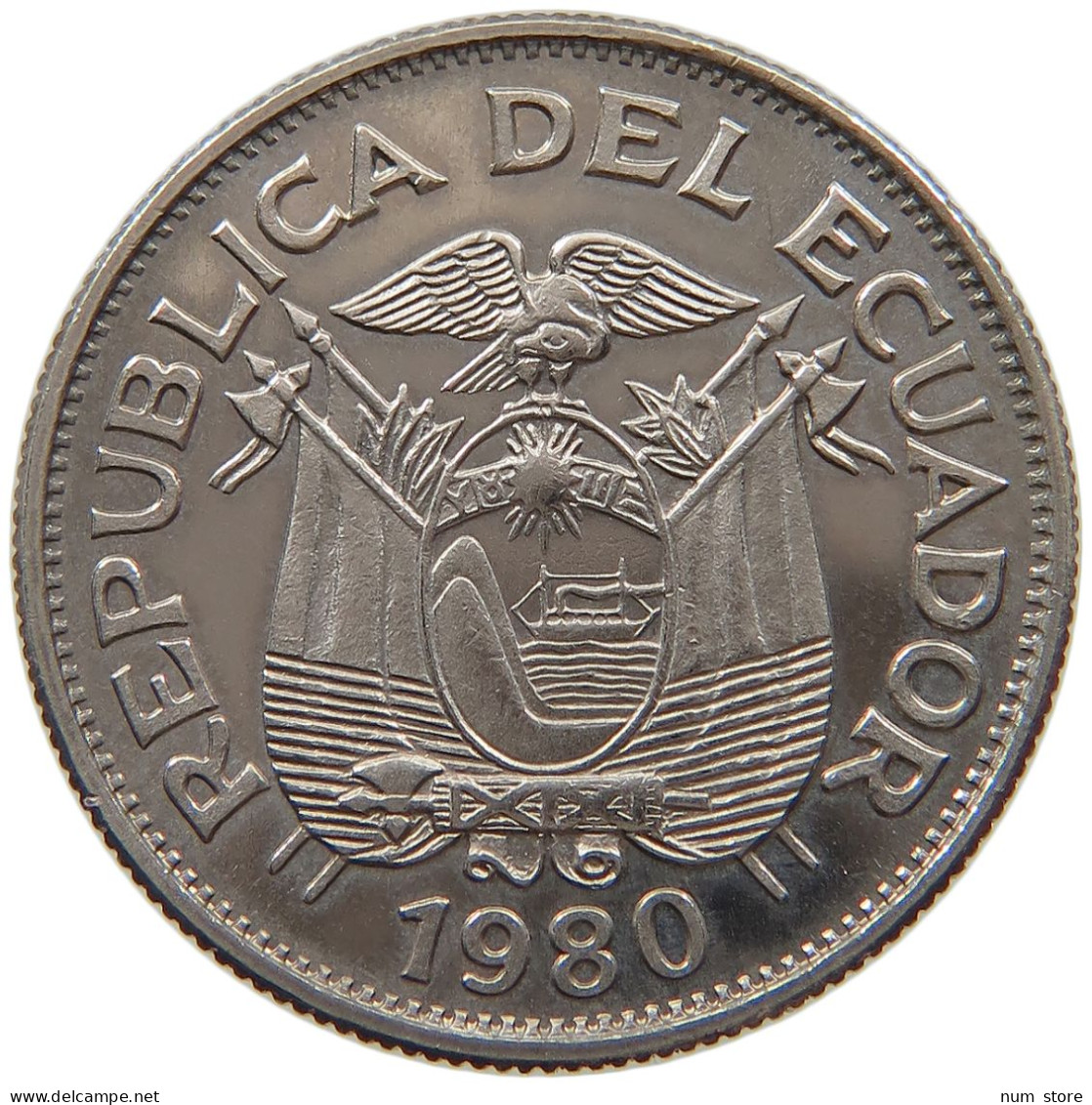 ECUADOR SUCRE 1980 TOP #s079 0393 - Equateur