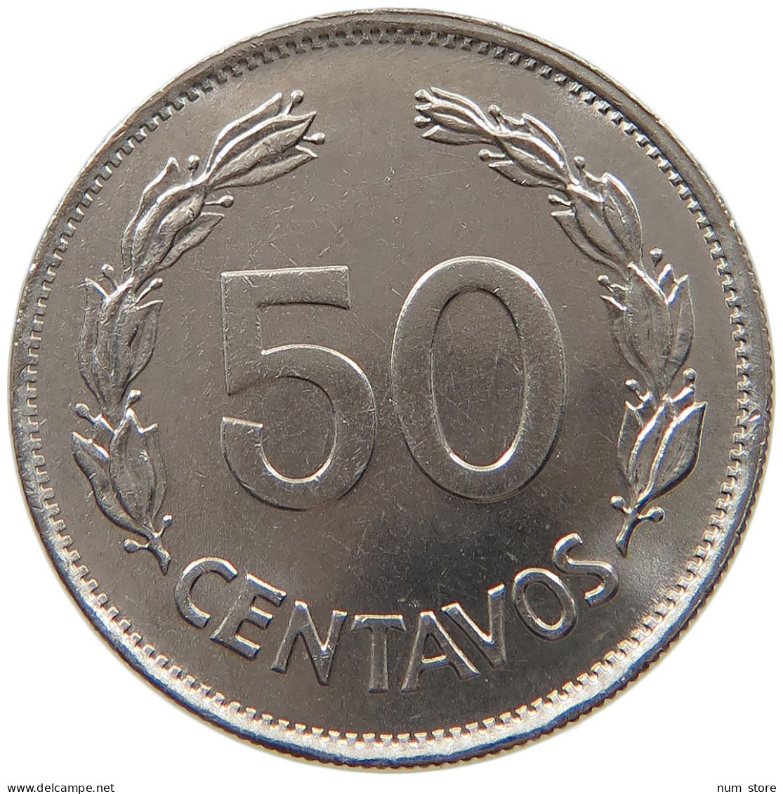 ECUADOR 50 CENTAVOS 1979 TOP #s079 0527 - Equateur