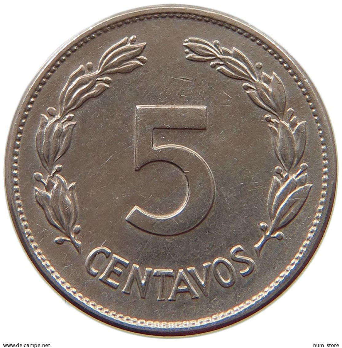 ECUADOR 5 CENTAVOS 1946 #a017 0737 - Equateur