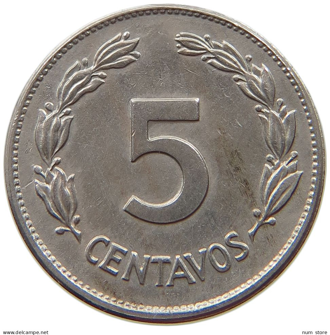 ECUADOR 5 CENTAVOS 1946 #a017 0739 - Equateur