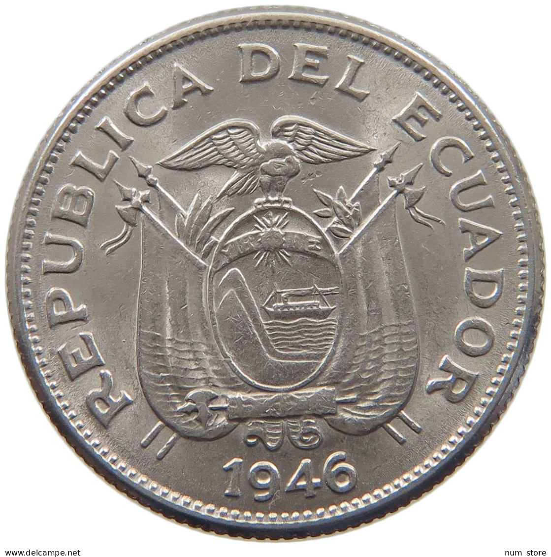 ECUADOR 1 SUCRE 1946 #c077 0467 - Equateur