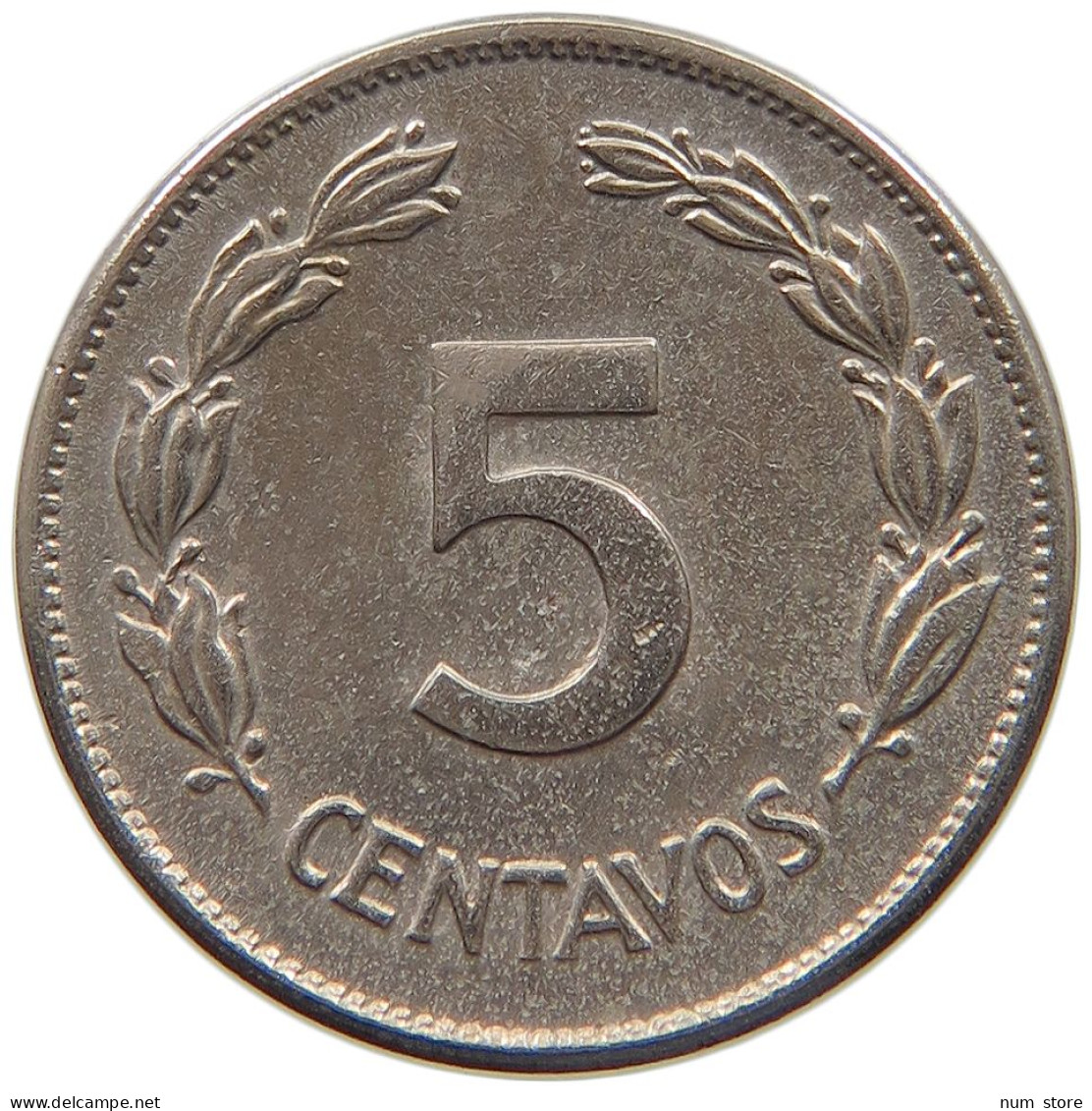 ECUADOR 5 CENTAVOS 1946 #c018 0443 - Ecuador