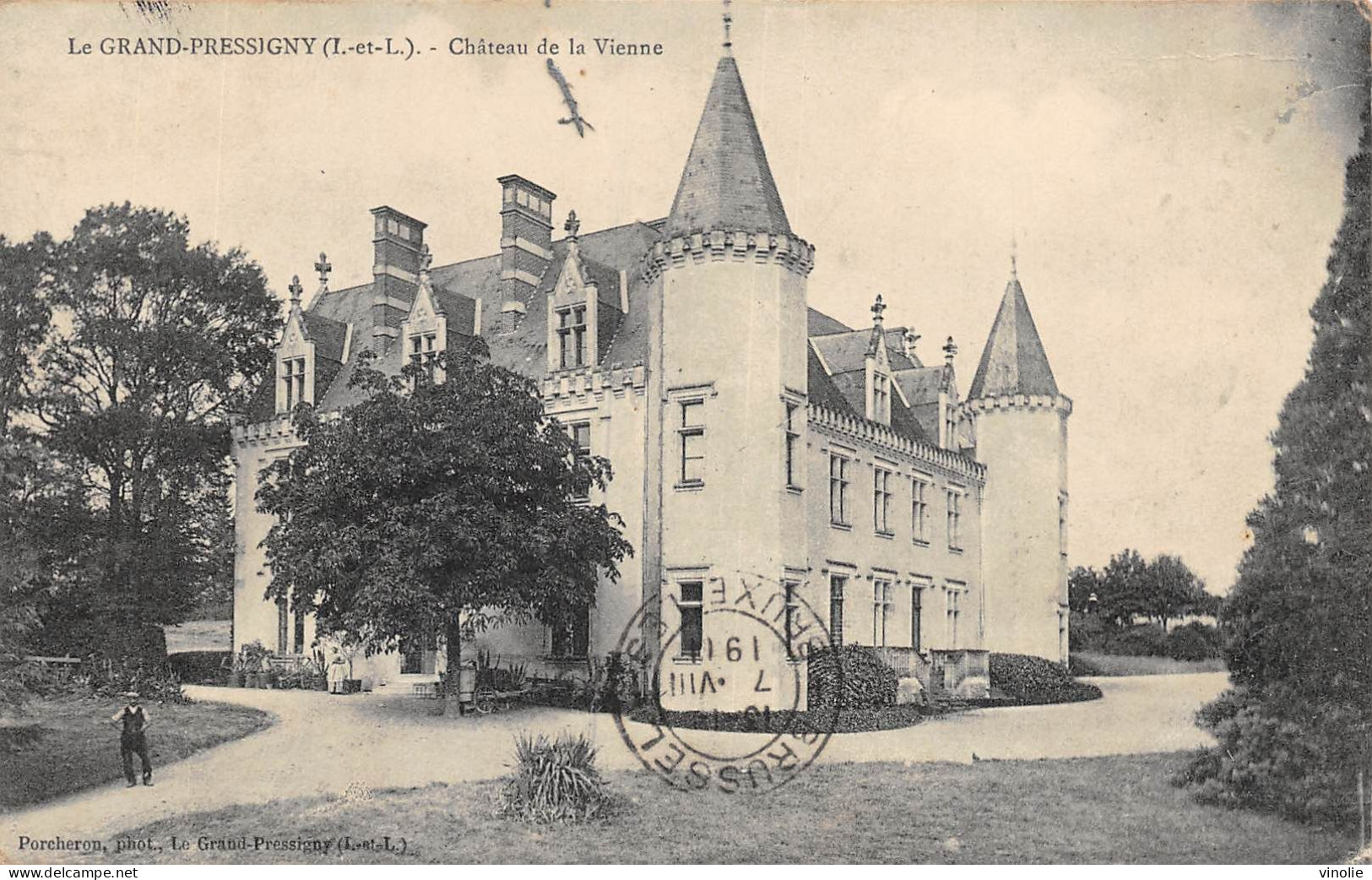 23-3995 : LE GRAND-PRESSIGNY. CHATEAU DE LA VIENNE - Le Grand-Pressigny