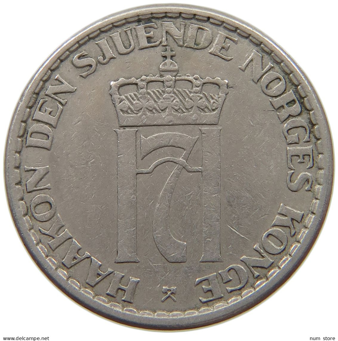 NORWAY 1 KRONE 1954 #c071 0129 - Norvège