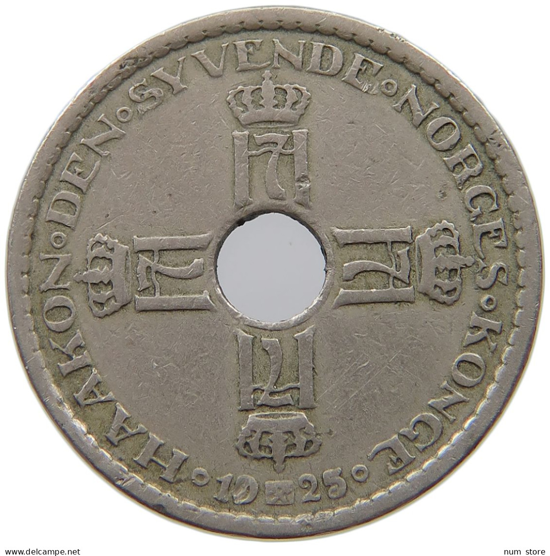 NORWAY 1 KRONE 1925 #c072 0585 - Norvège