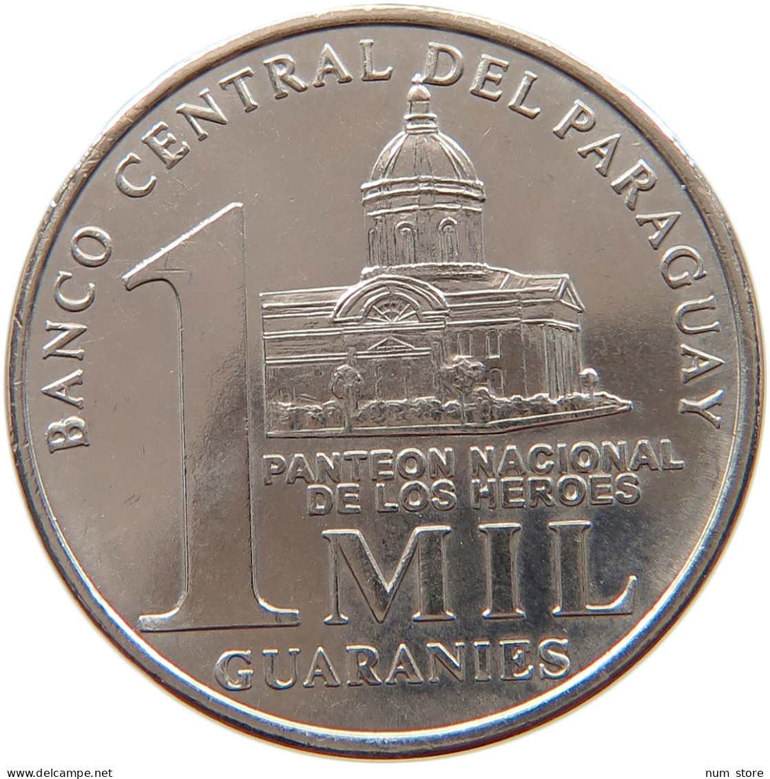 PARAGUAY 1000 GUARANIES 2006 TOP #s027 0105 - Paraguay