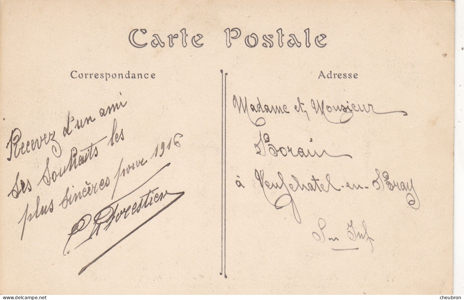 37. SAINT CYR SUR LOIRE. CPA COLORISEE. PONT BONAPARTE DIT " PONT DE FIL ". ATTELAGE. + TEXTE ANNEE 1916 - Saint-Cyr-sur-Loire
