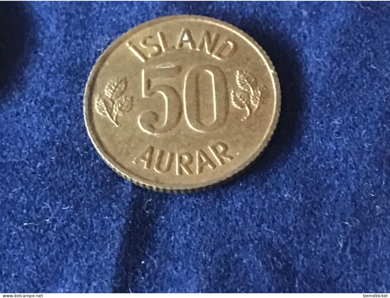 Münze Münzen Umlaufmünze Island 50 Aurar 1969 - Iceland