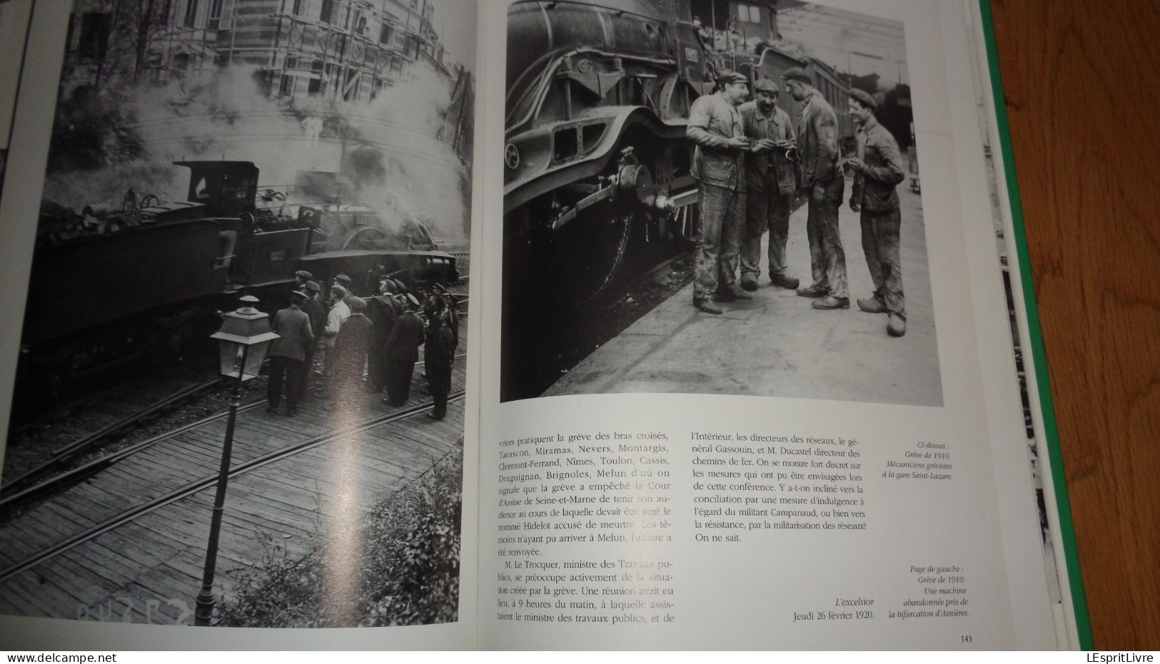 CHEMINOTS Les Archives Chemins de Fer France SNCF Train Locomotive Mécanicien Gare Accident Lampiste Garde Barrière