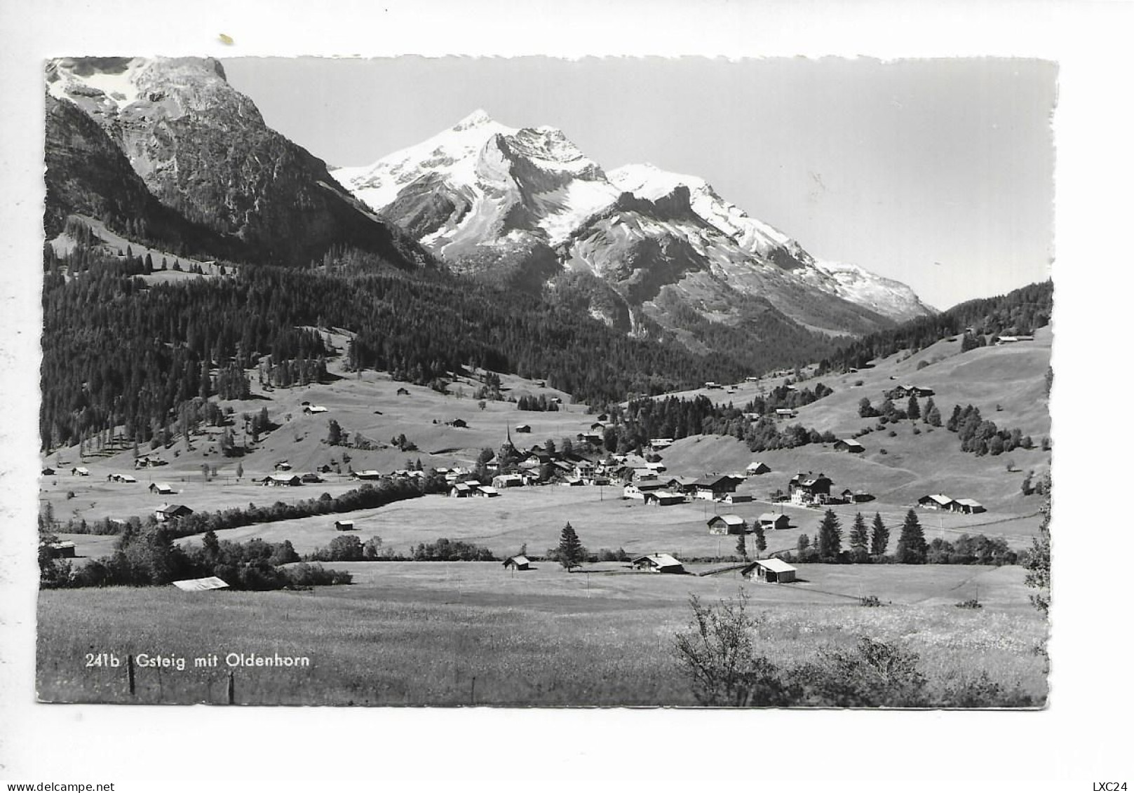 GSTEIG MIT OLDENHORN. - Gsteig Bei Gstaad