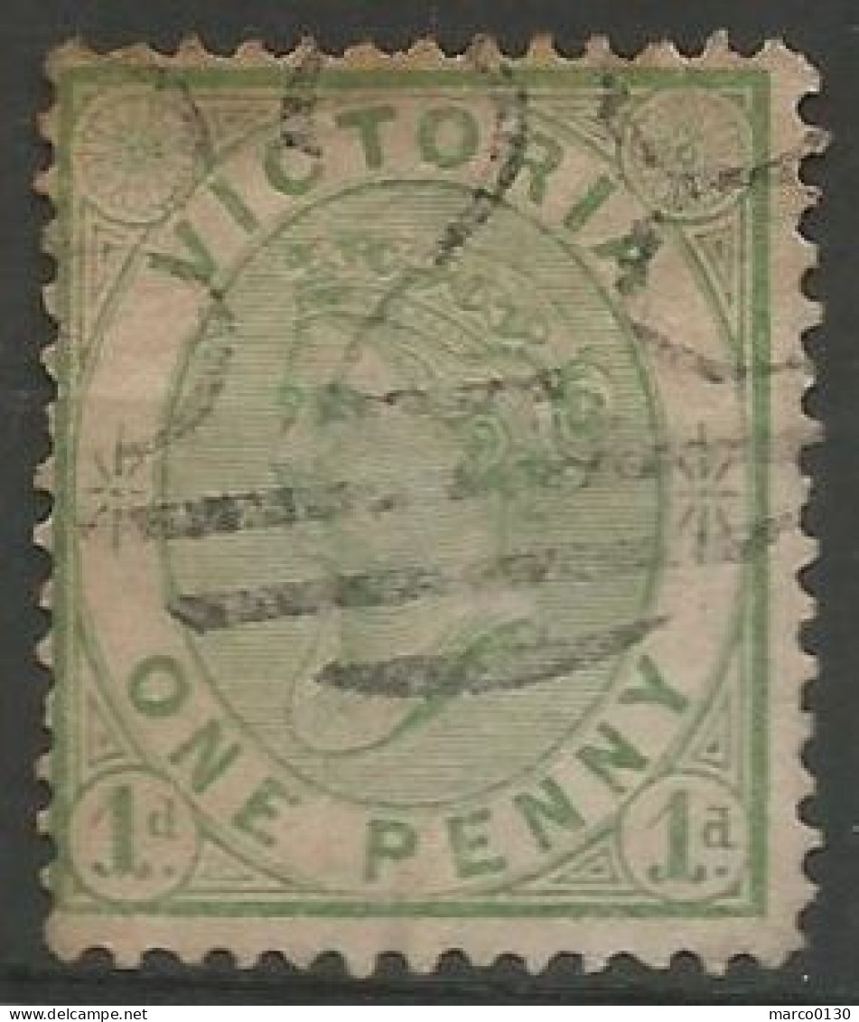 VICTORIA N° 72 OBLITERE - Used Stamps