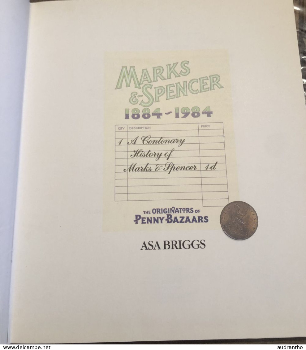 Livre MARKS AND SPENCER 1884-1984 - Asa Briggs - Zaken