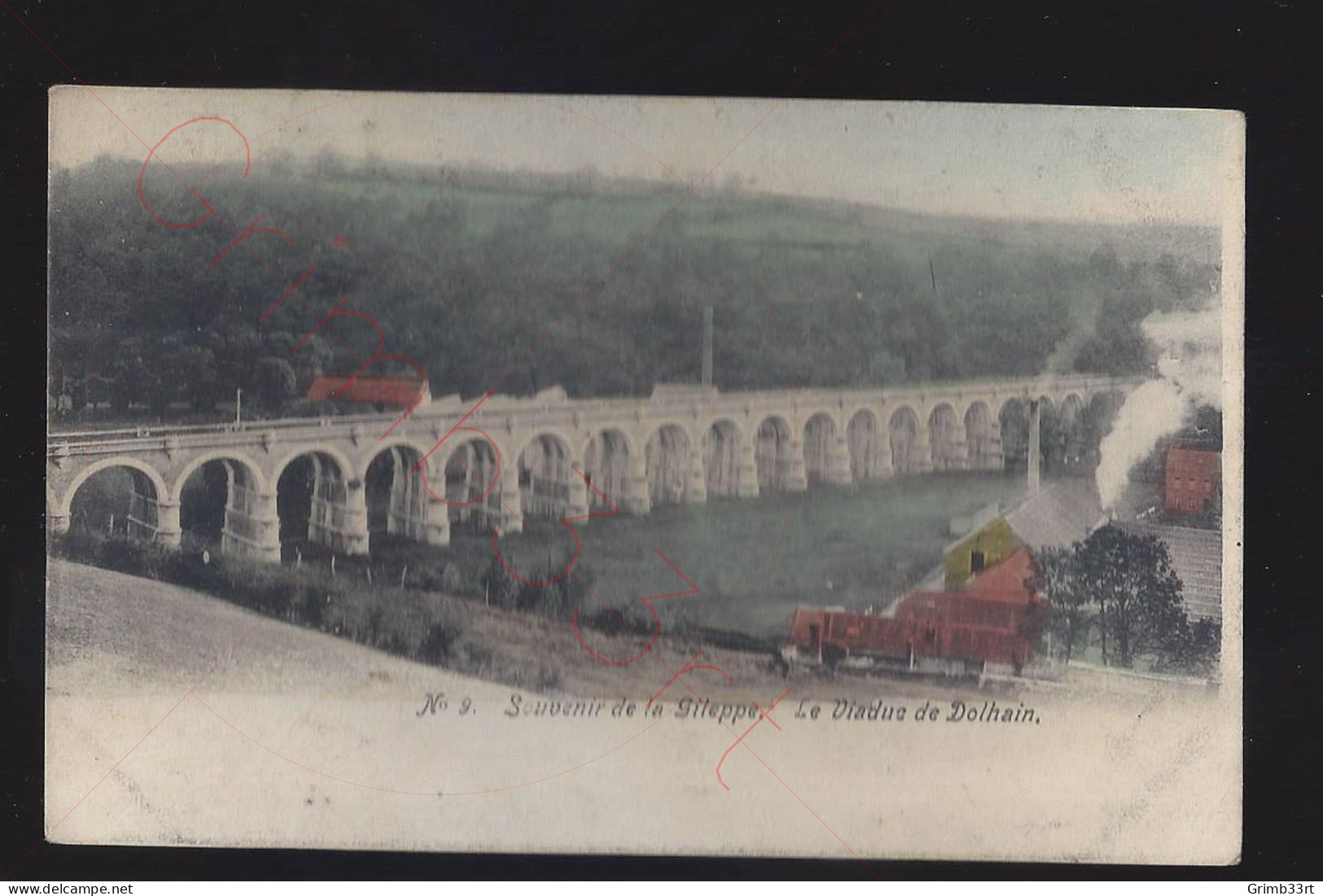 Souvenir De La Gileppe - Le Viaduc De Dolhain - Postkaart - Limbourg