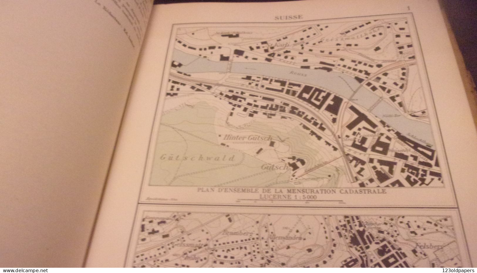 1932 Atlas Scolaire De La Suisse Pour L'enseignement Secondaire. Publié Par La Conférence Des Chefs Des Départements - Libri Con Dedica