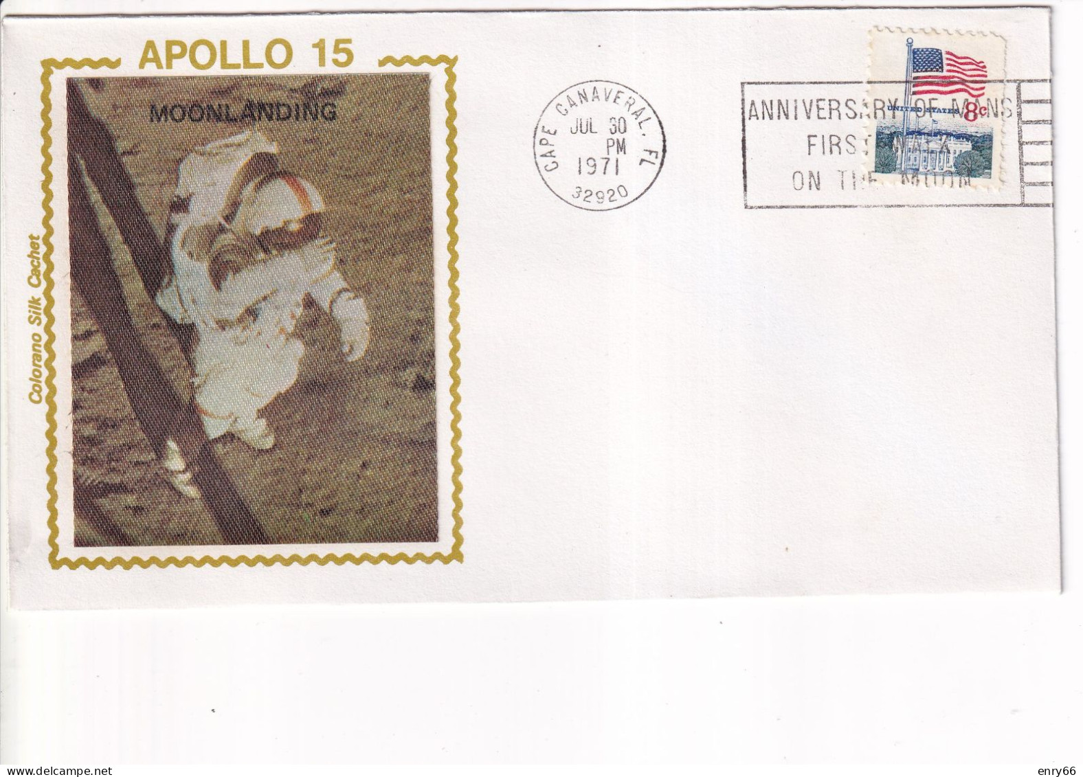 STATI UNITI FDC 1971 APOLLO 15 - Etats-Unis