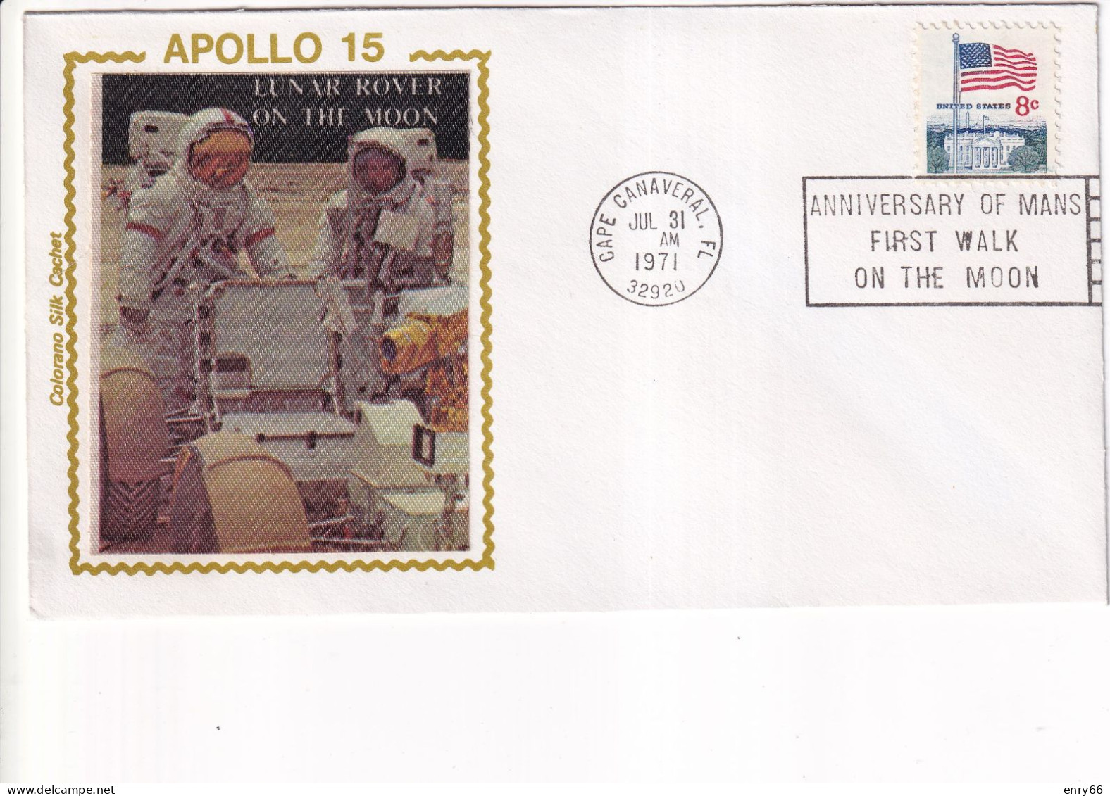 STATI UNITI FDC 1971 APOLLO 15 - USA