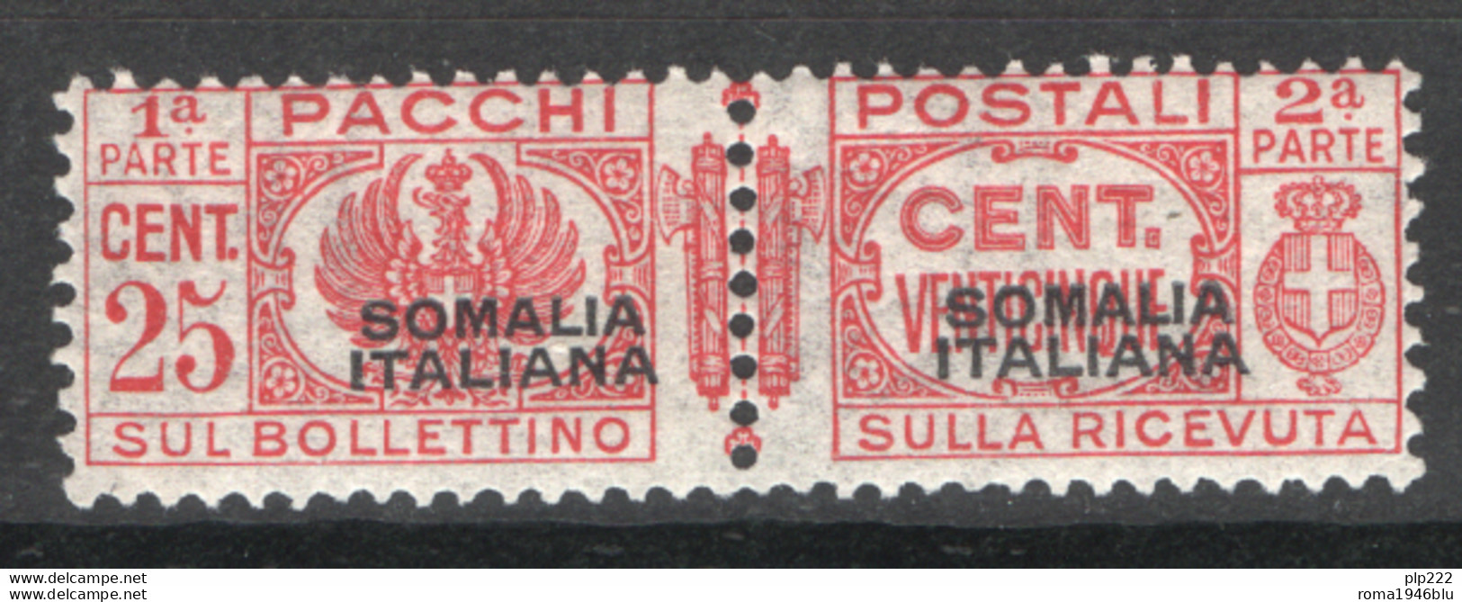 Somalia 1928 Pacchi Postali Sass.56 **/MNH VF/F - Somalia
