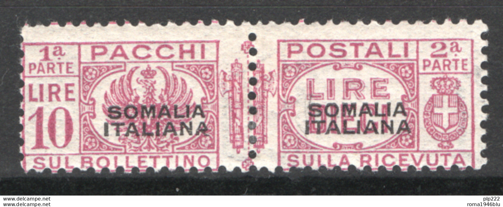 Somalia 1928 Pacchi Postali Sass.64 */MH VF/F - Somalië